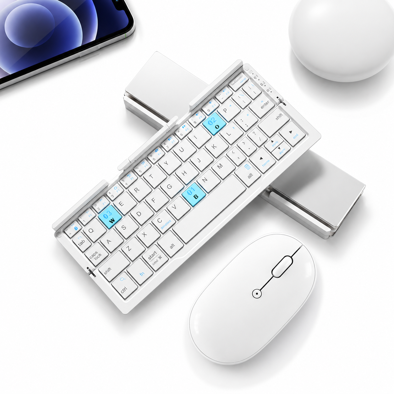 Mini Foldable Bluetooth Keyboard