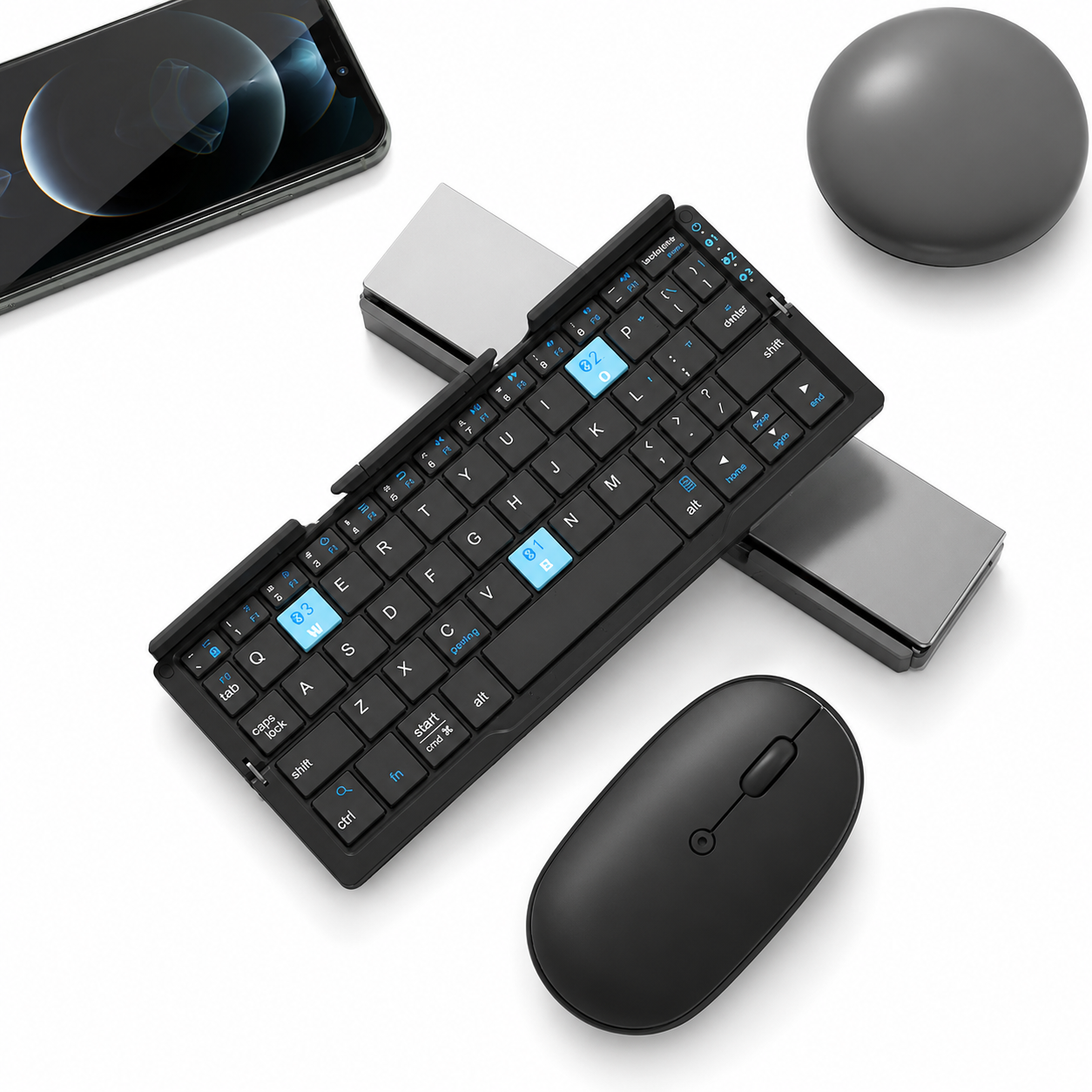 Mini Foldable Bluetooth Keyboard