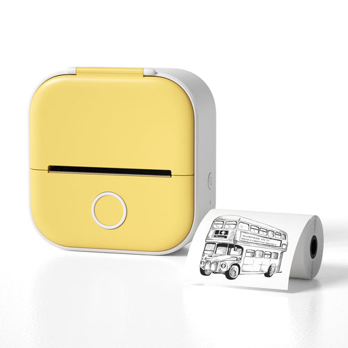 Pocket Thermal Label Printer – Wireless Ink-Free Bluetooth Printer
